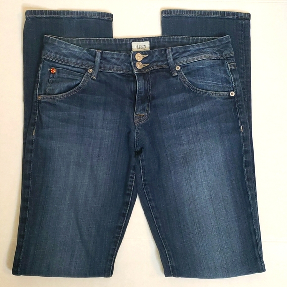 Hudson Signature Mid-Rise Bootcut Jeans 30 - Picture 3 of 12